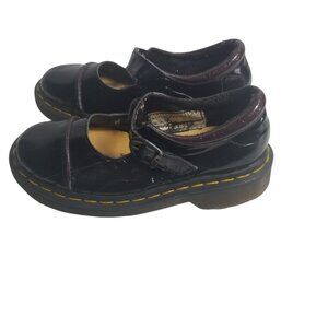 Dr. Martens Maccy Mary Jane Girls Patent Leather Shoes Sz 13-1